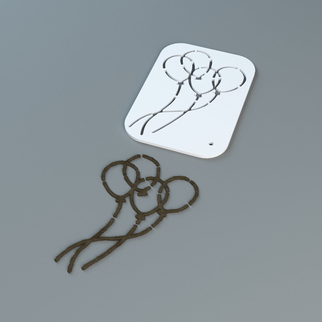 Stencil Baloon