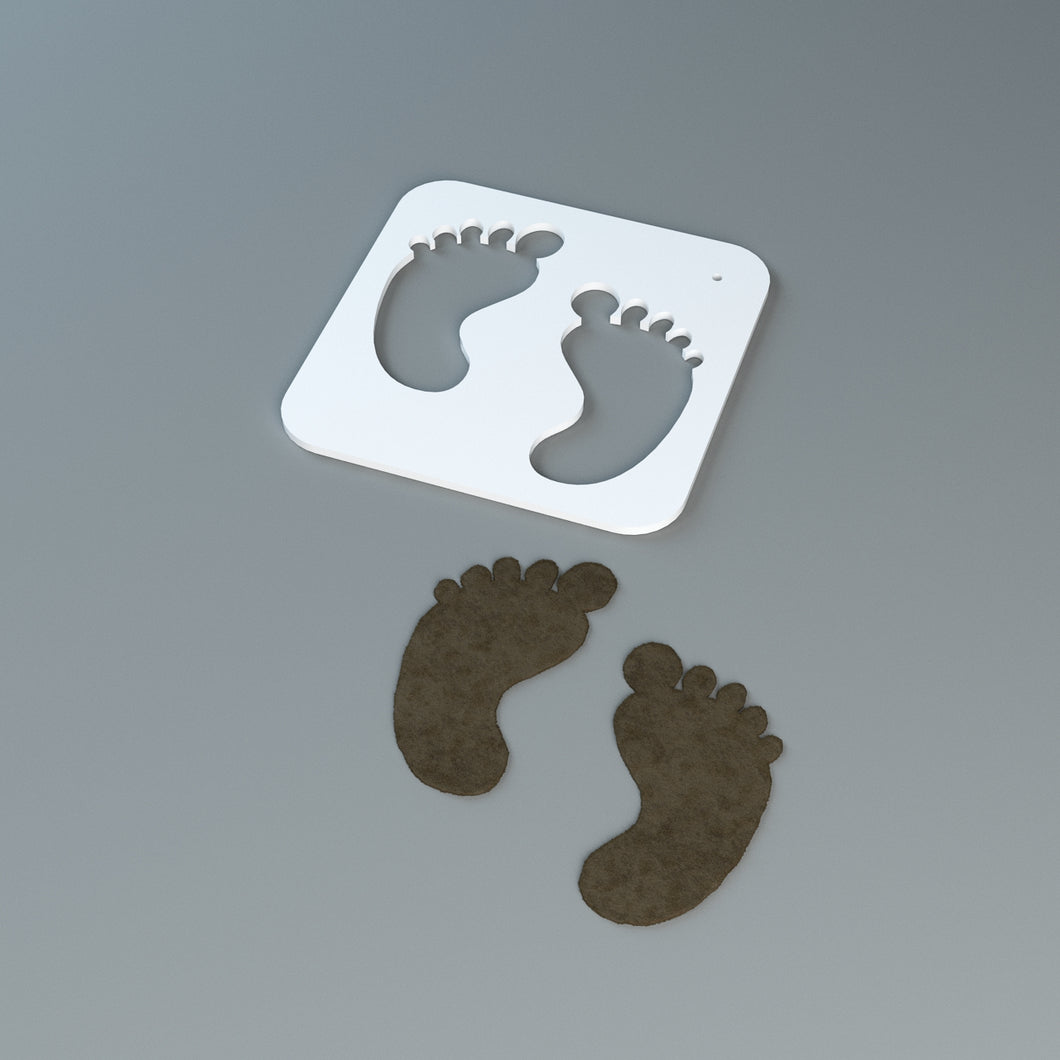 Stencil Foot