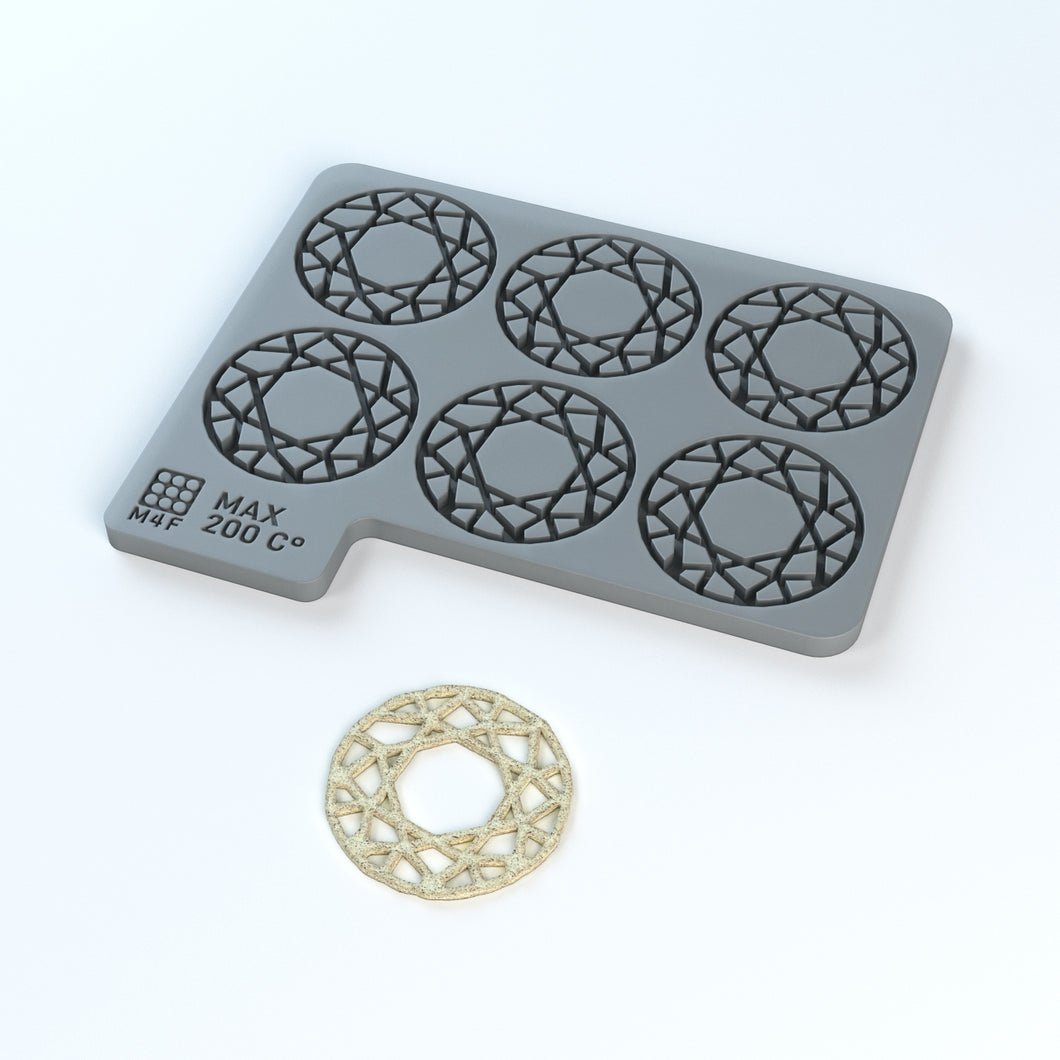 Stampo 2D Cerchio Linee