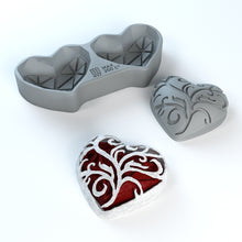 Carica l&#39;immagine nel visualizzatore di Gallery, Stampo 3D Gothic Heart
