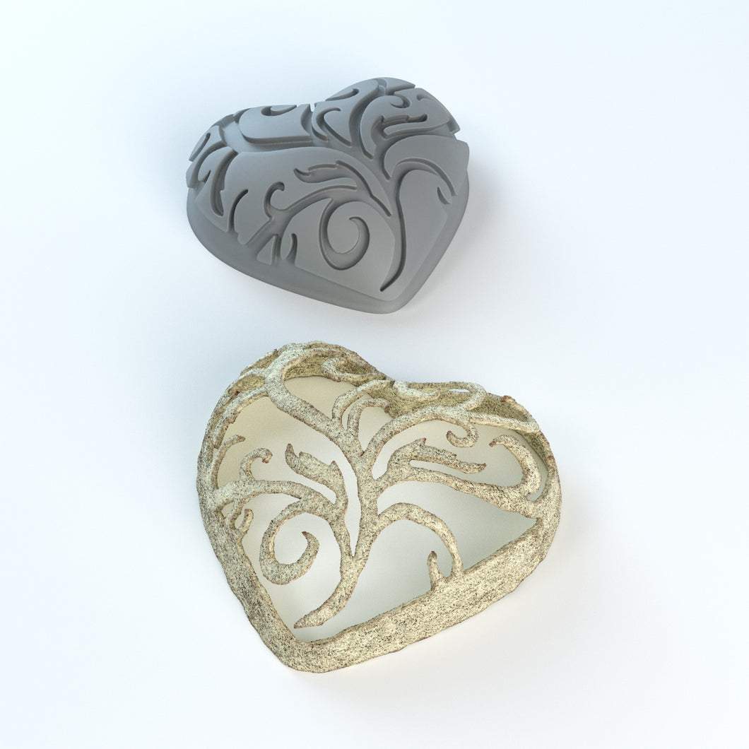 Stampo 3D Gothic Heart