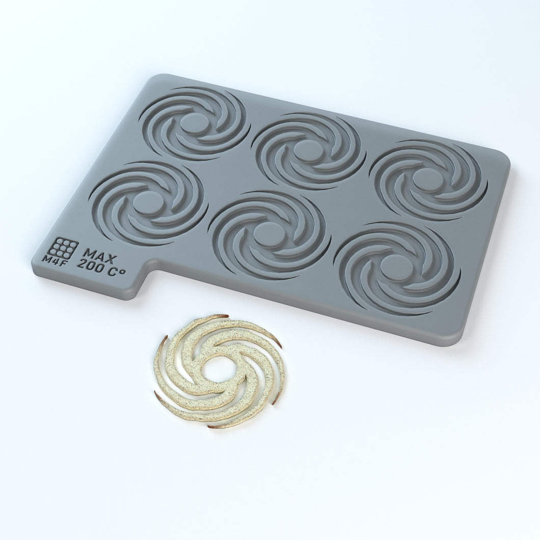 Stampo 2D Spirale 01